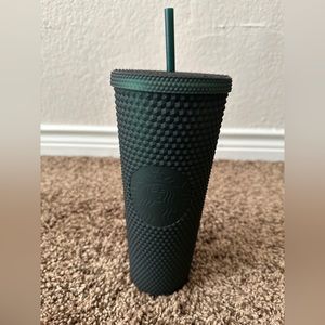 Starbucks Matte Green Studed Tumbler